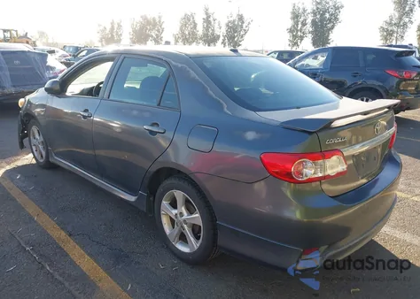 2011 Toyota Corolla S from USA, damaged, VIN 2T1BU4EE9BC730443